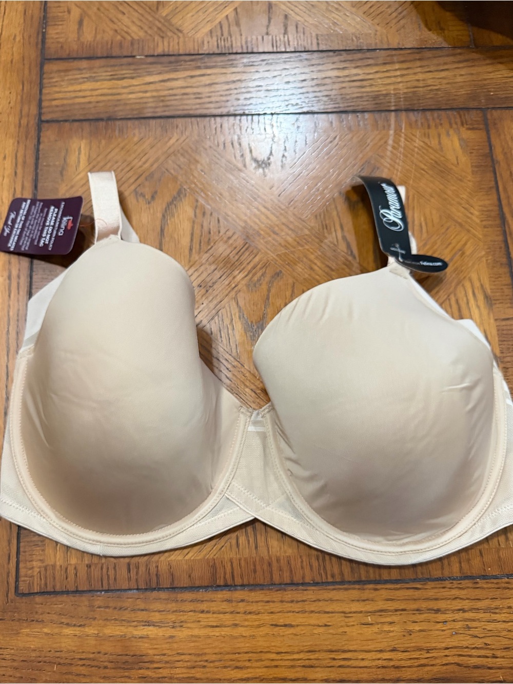 Paramour by Felina Marvelous Side Smoother Underwire Bra Size 38G - Picture 4 of 7